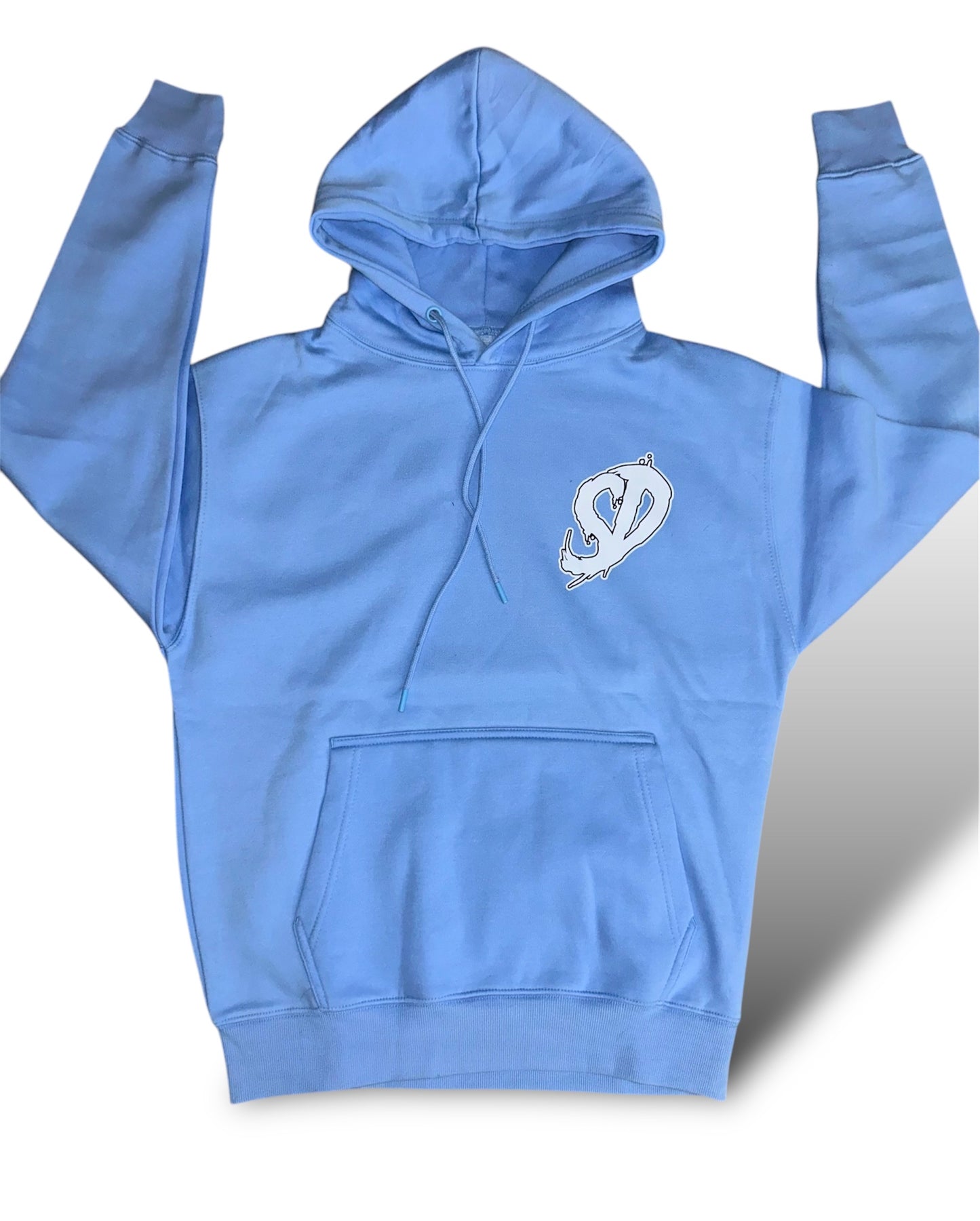 Sky Blue Dangerous Target Hoodie