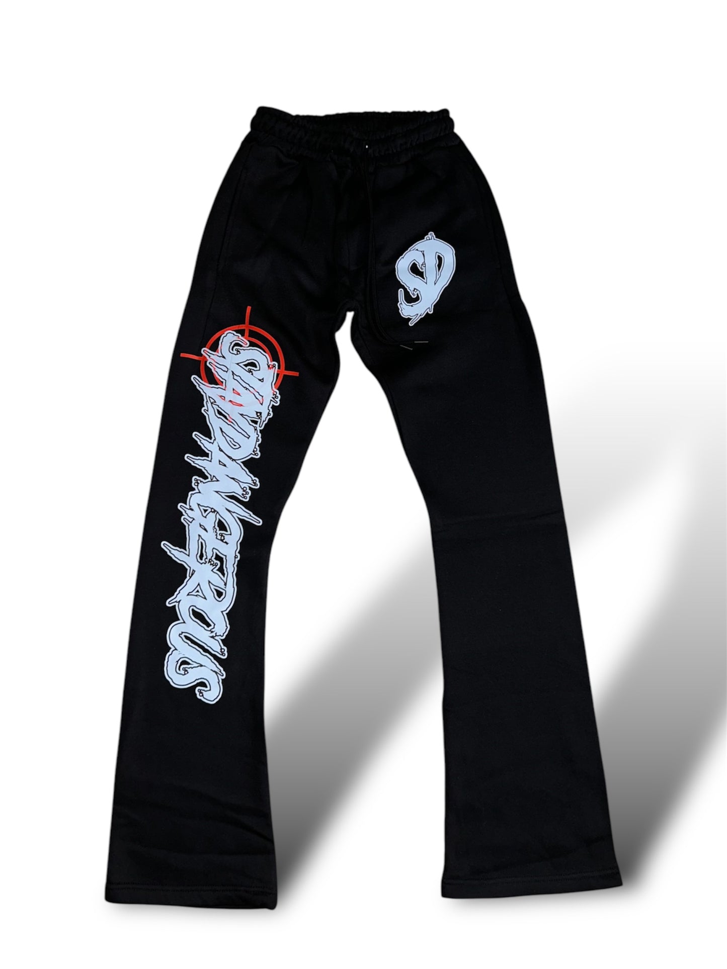 Black Sd Flared Sweatpants