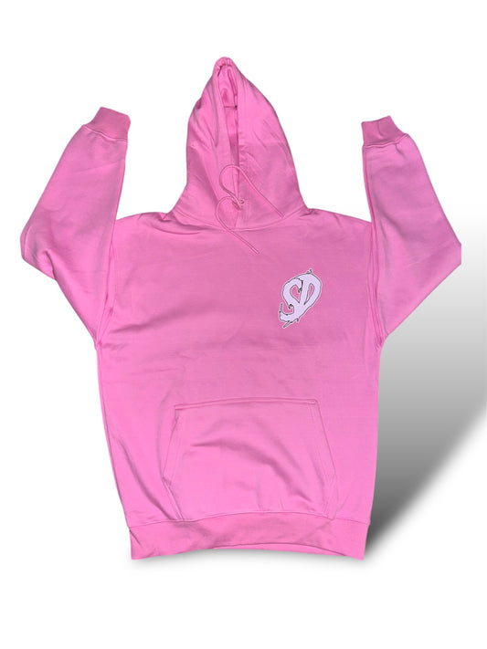 Pink Dangerous Target Hoodie